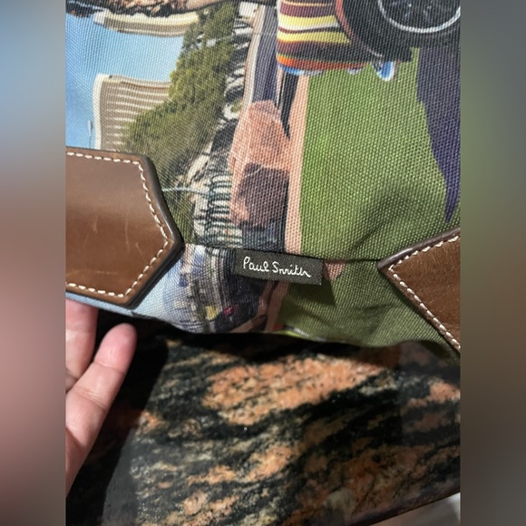 Original Paul smith messenger canvas bag. Medium size. Used - Picture 10 of 13